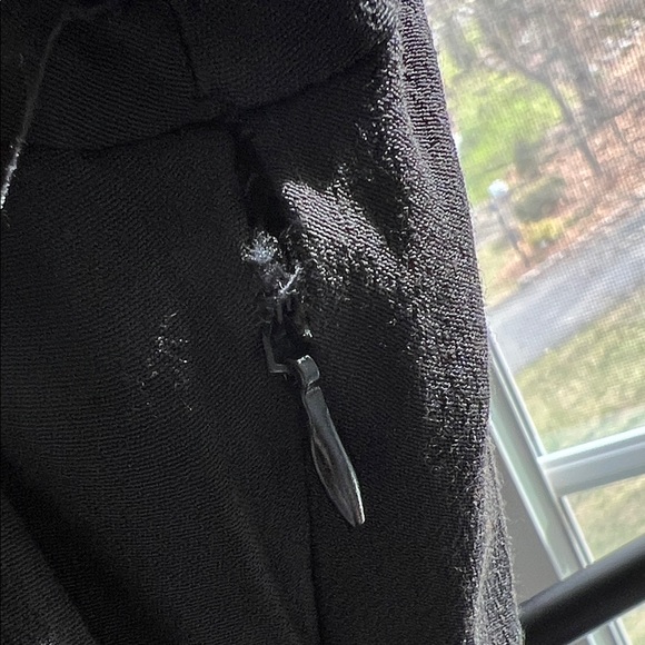 Kimchi Blue - Black Short Sleeve Scoop Neck Mini Dress with Red Rose Accent - Picture 8 of 9